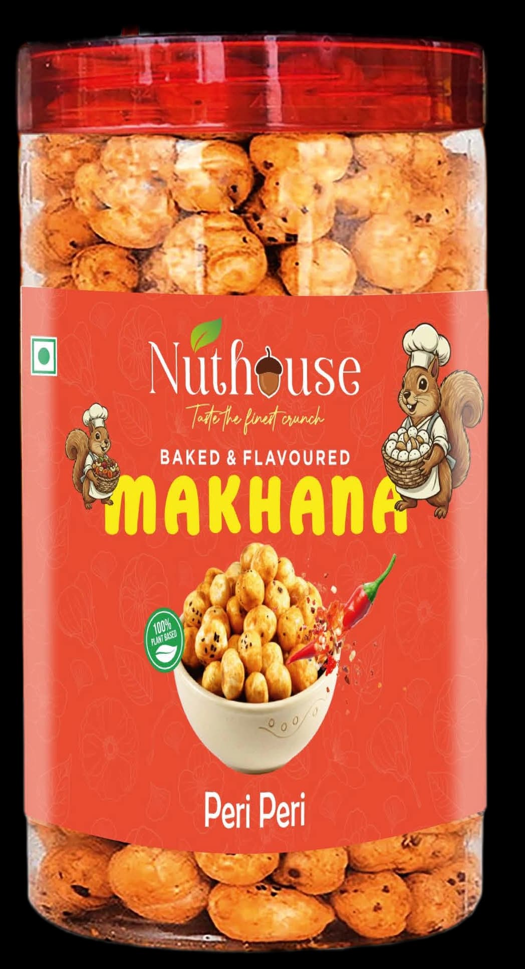 Peri Peri Baked Makhana